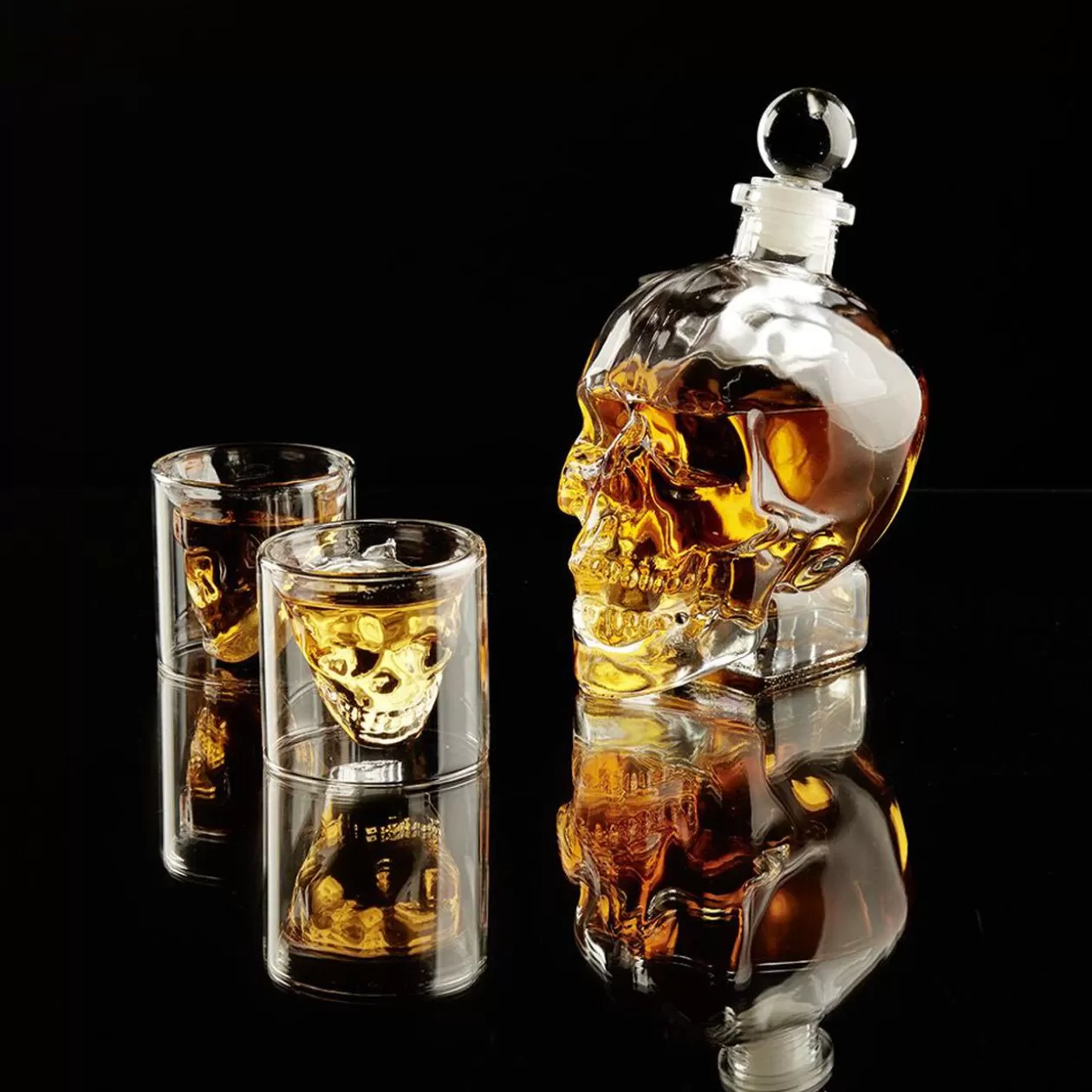 Coffret rhum carafe x1 et verre x4>Gifi Hot