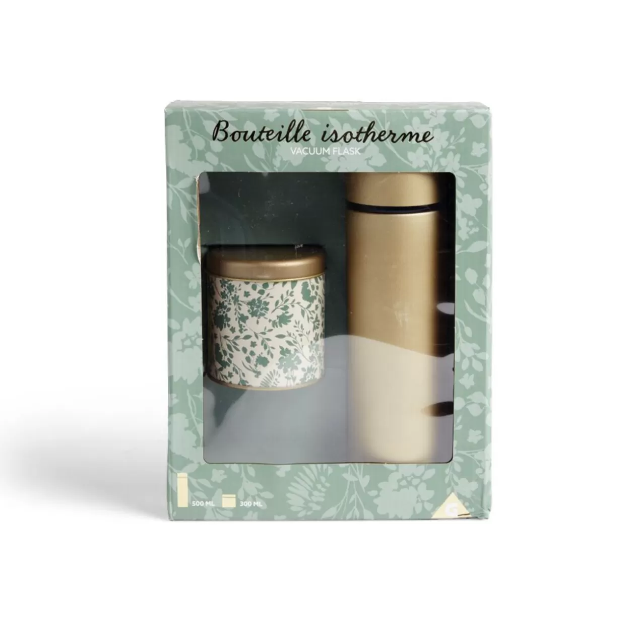 Gifi Coffret thé avec bouteille isotherme infuseur et boîte à thé< Conservation Alimentaire