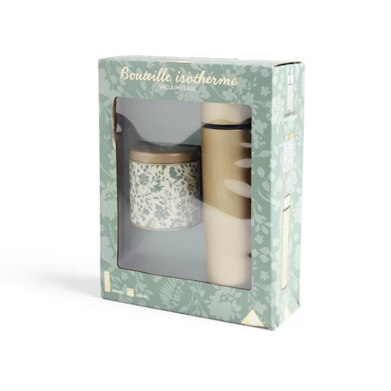 Gifi Coffret thé avec bouteille isotherme infuseur et boîte à thé< Conservation Alimentaire