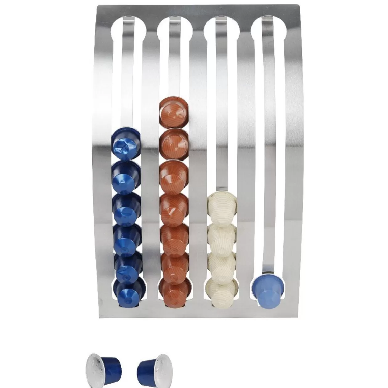 Gifi Colonne porte capsule à café gris< Rangement De Cuisine