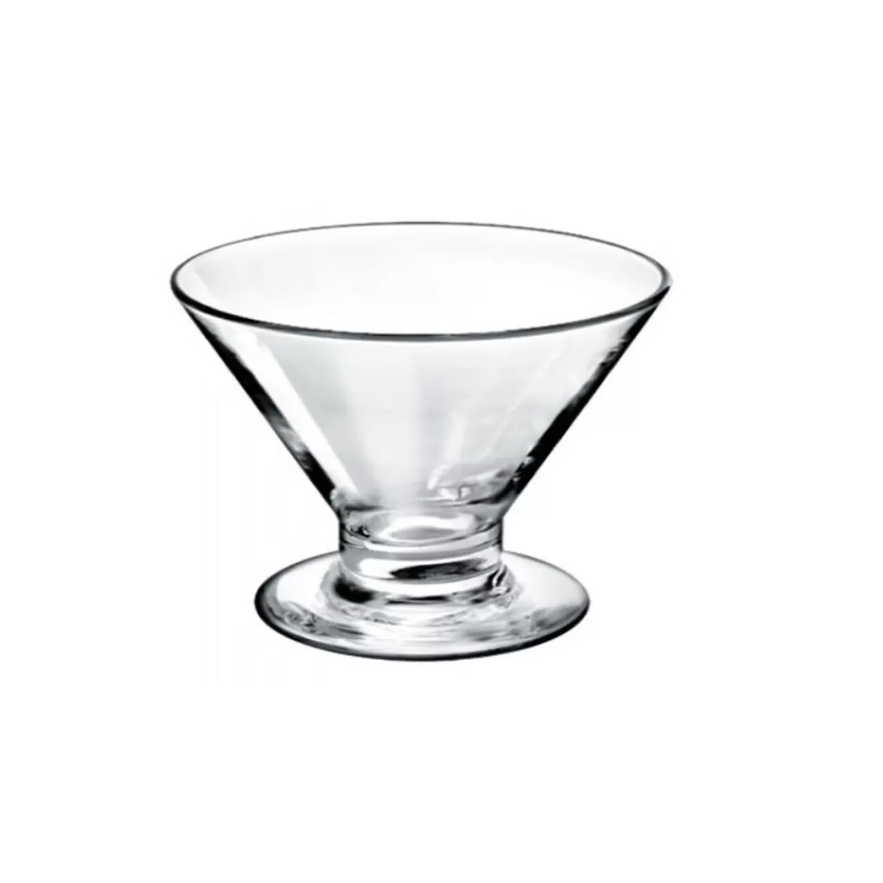 Coupe à glace sur pied en verre>Gifi Online