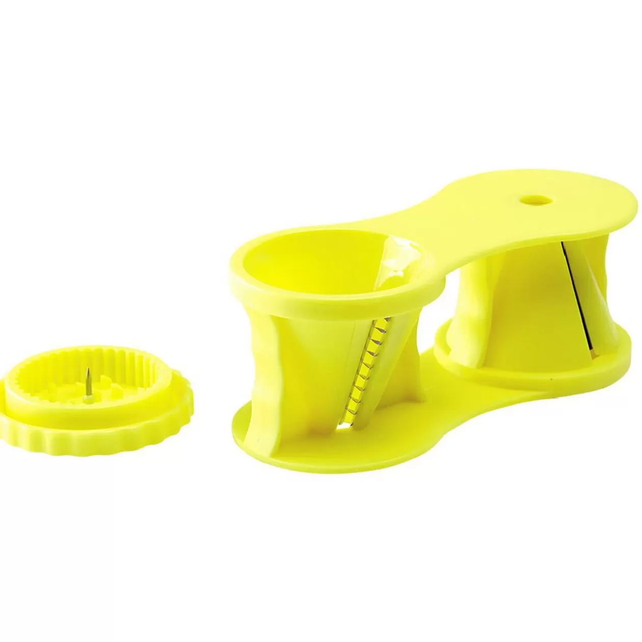 Gifi Coupe légume spiralizer en inox et plastique vert< Préparation Culinaire