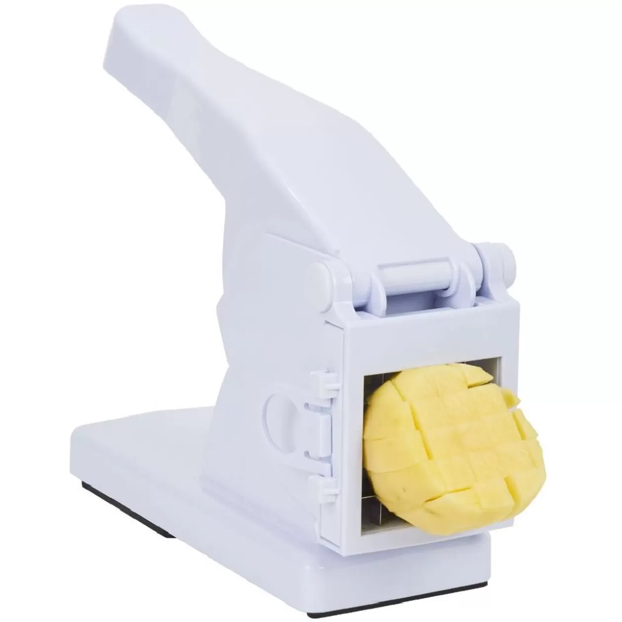 Gifi Coupe-frites manuel inox abs blanc< Préparation Culinaire