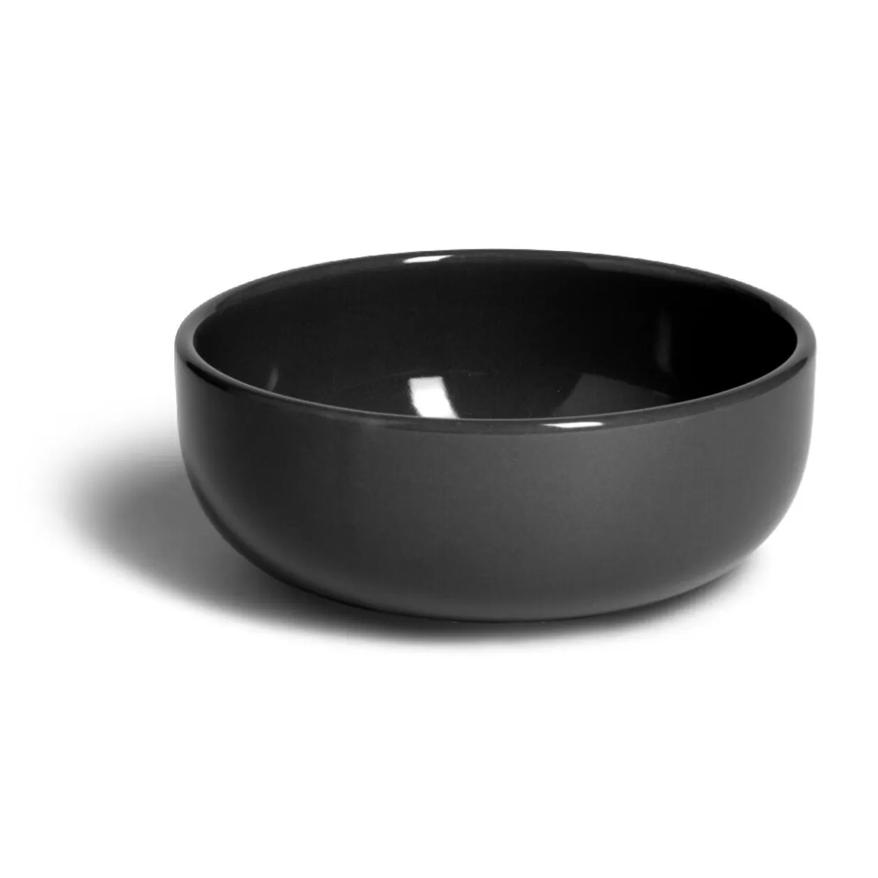 Gifi Coupelle en grès Oslo noir Ø15xH6cm< Vaisselle Et Accessoires De Table