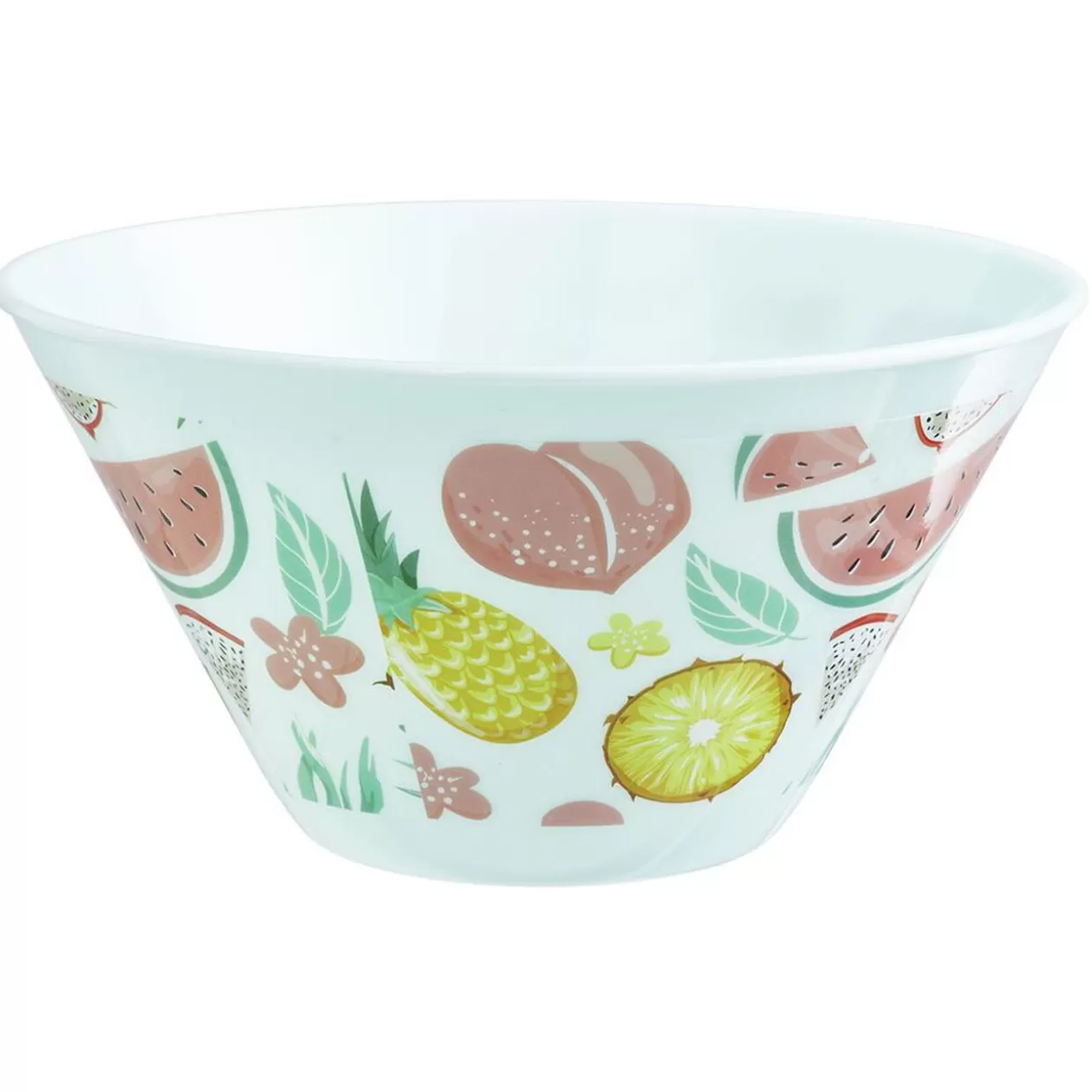 Coupelle en plastique décor fruits exotiques>Gifi Online