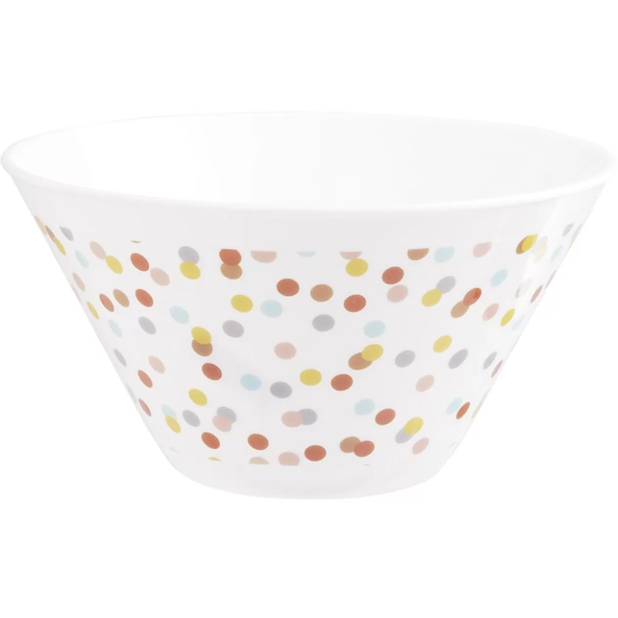 Coupelle en plastique décor pois multicolore>Gifi Best Sale