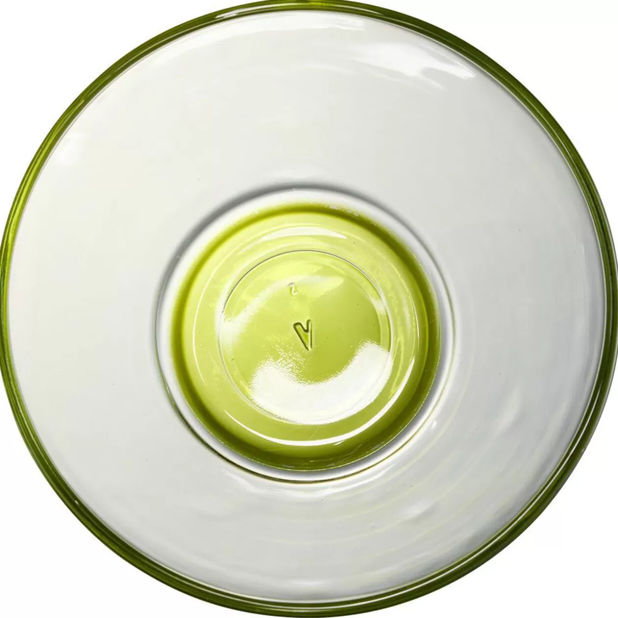 Coupelle en verre avec fond coloré>Gifi New