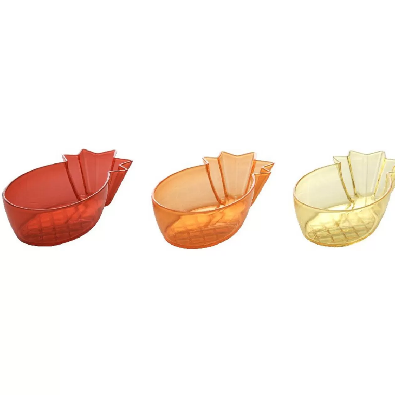 Coupelle plastique ananas x3>Gifi Outlet