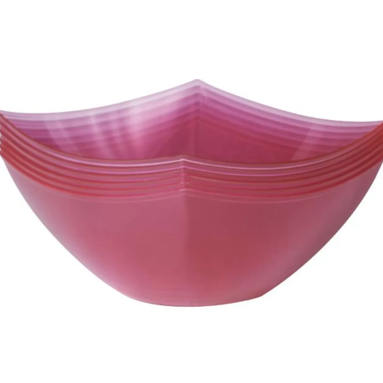 Gifi Coupelle plastique rose X6< Vaisselle Et Accessoires De Table