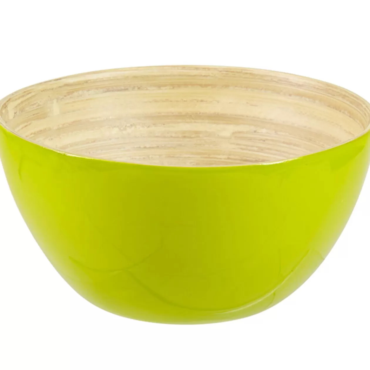 Coupelle ronde bambou verte>Gifi Discount