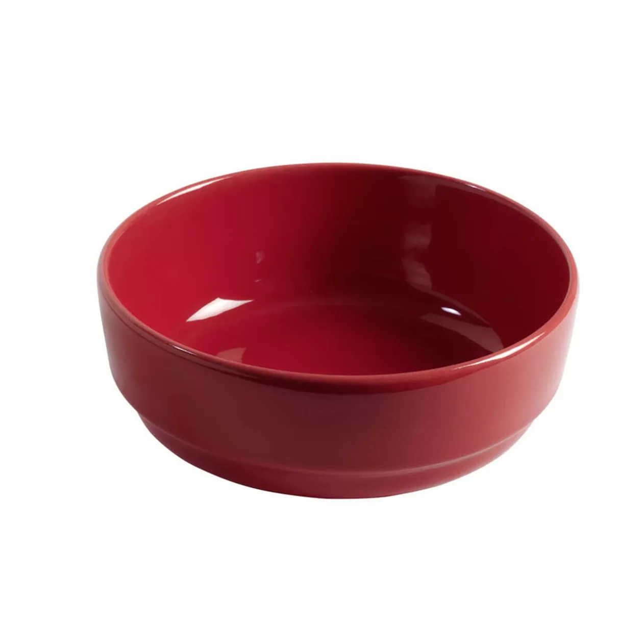 Coupelle ronde Oslo rouge>Gifi New