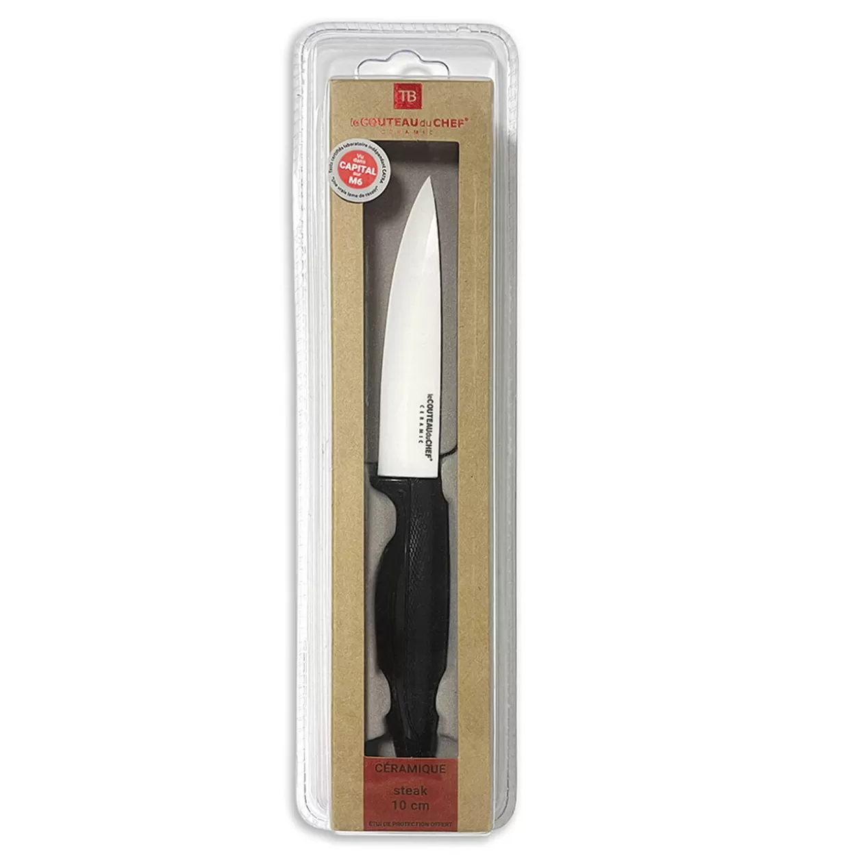 Gifi Couteau à steak lame céramique< Préparation Culinaire