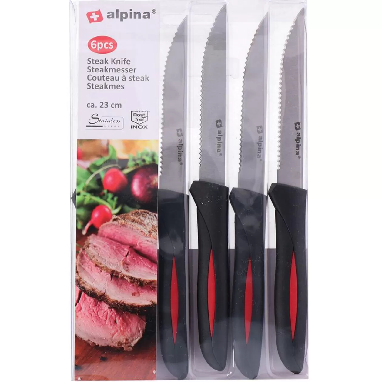 Gifi Couteau à steak x6< Préparation Culinaire