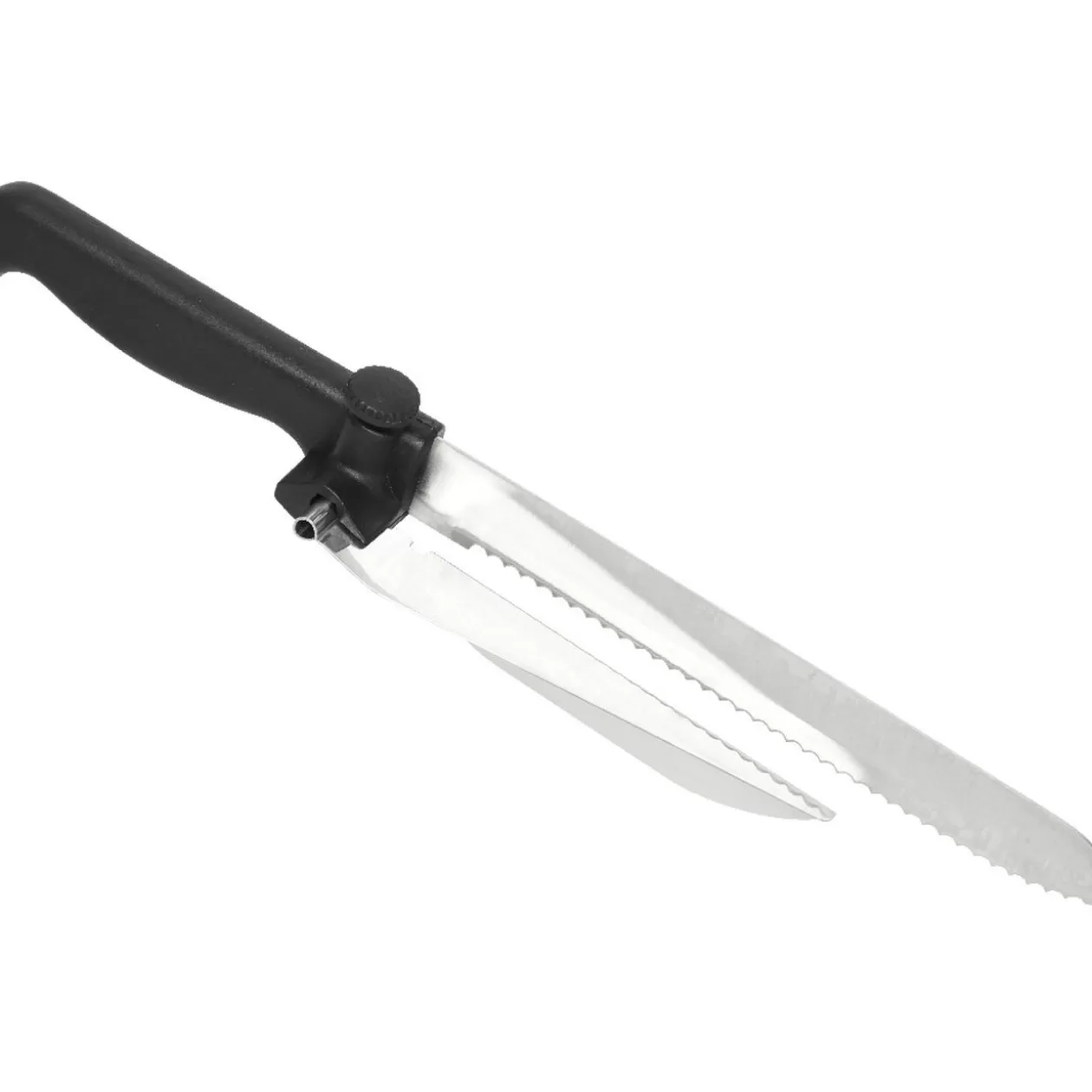 Gifi Couteau à trancher réglable noir en inox< Préparation Culinaire