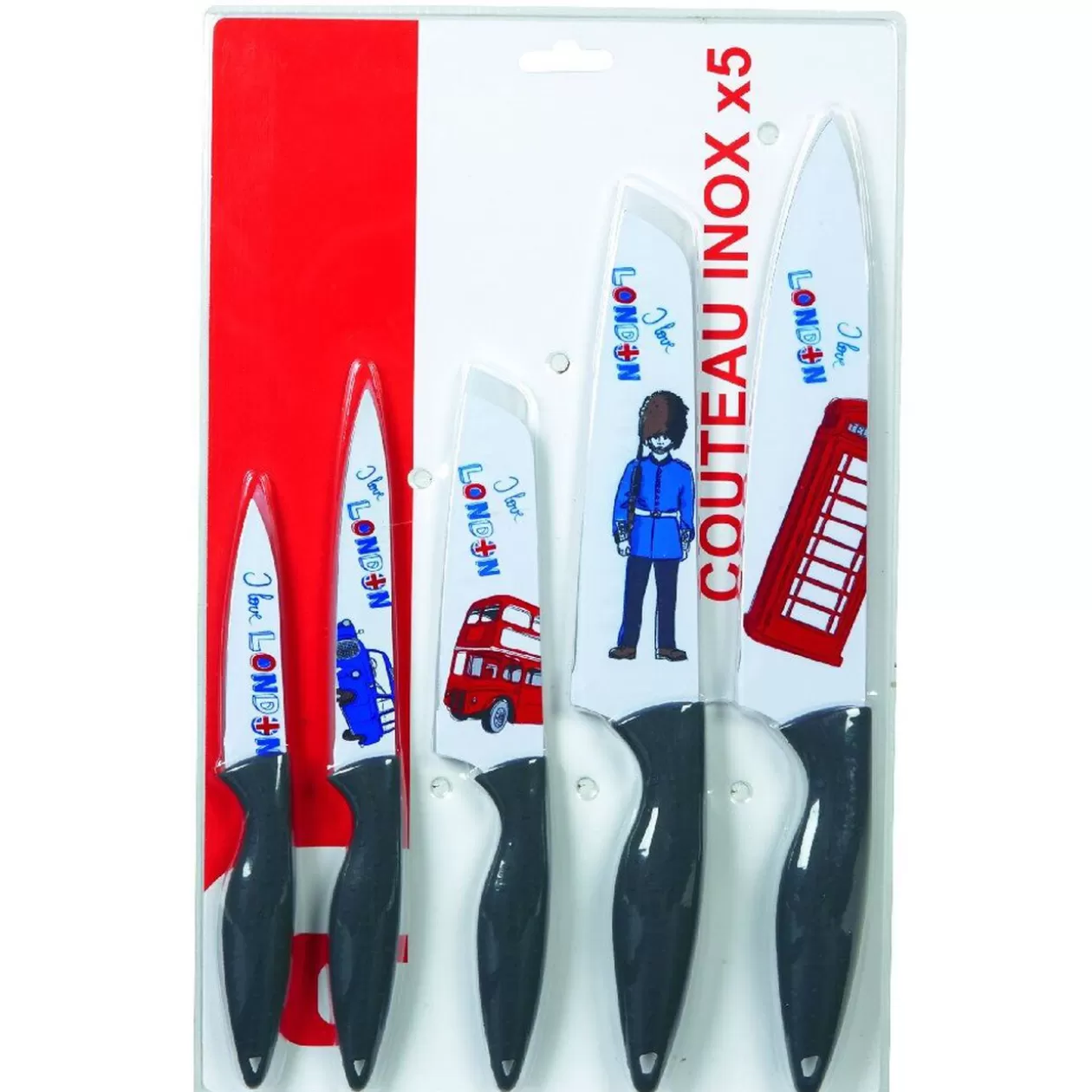 Gifi Couteau de cuisine London ou New York x5< Préparation Culinaire