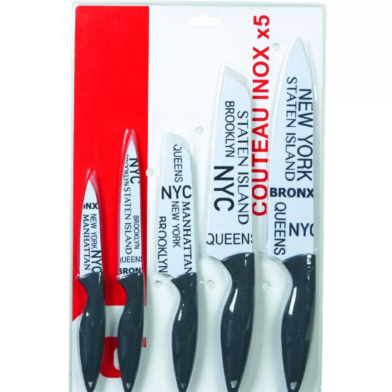 Gifi Couteau de cuisine London ou New York x5< Préparation Culinaire