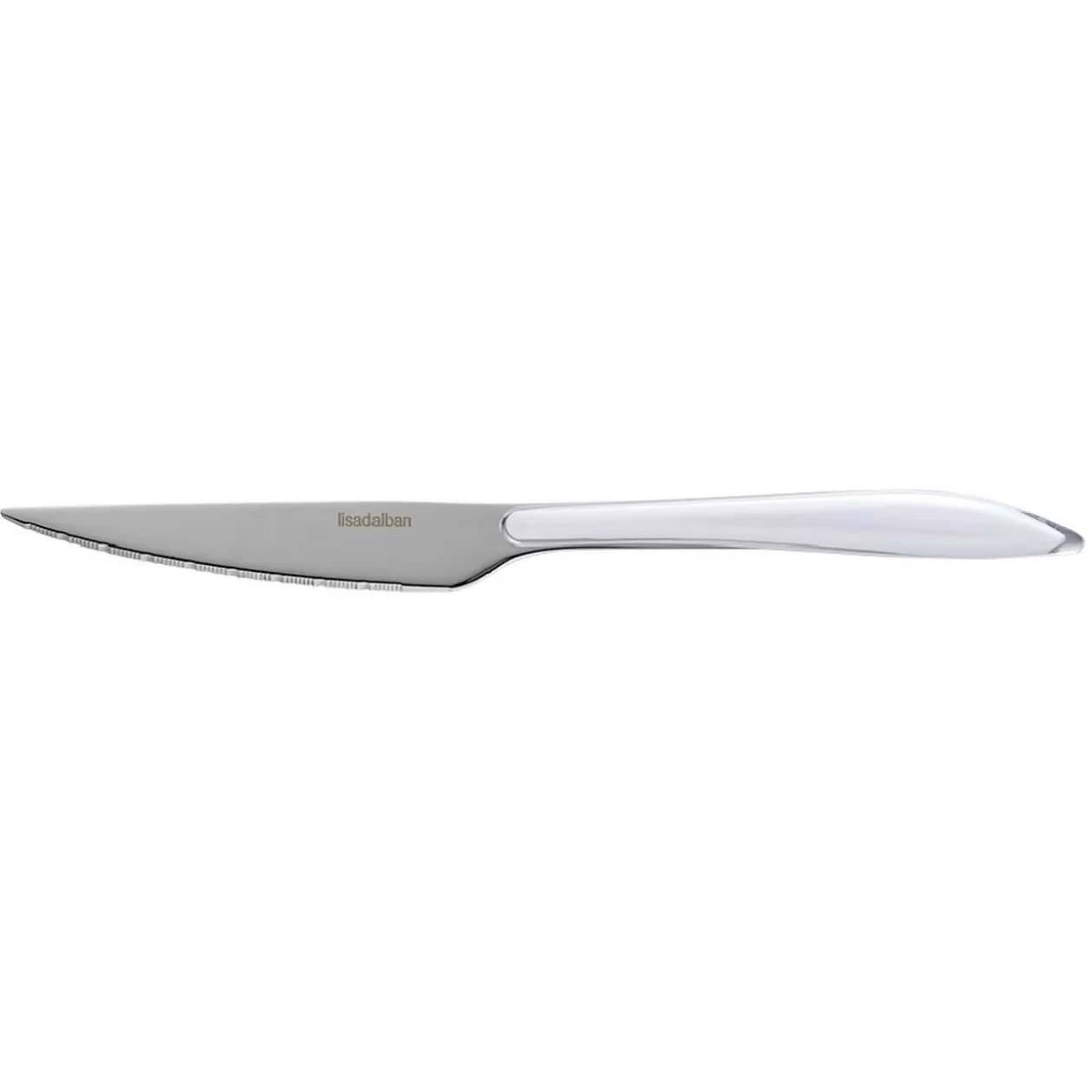 Couteau Drop blanc et transparent>Gifi Shop