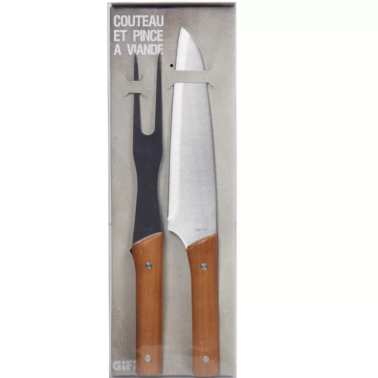 Gifi Couteau et pince à viande< Préparation Culinaire