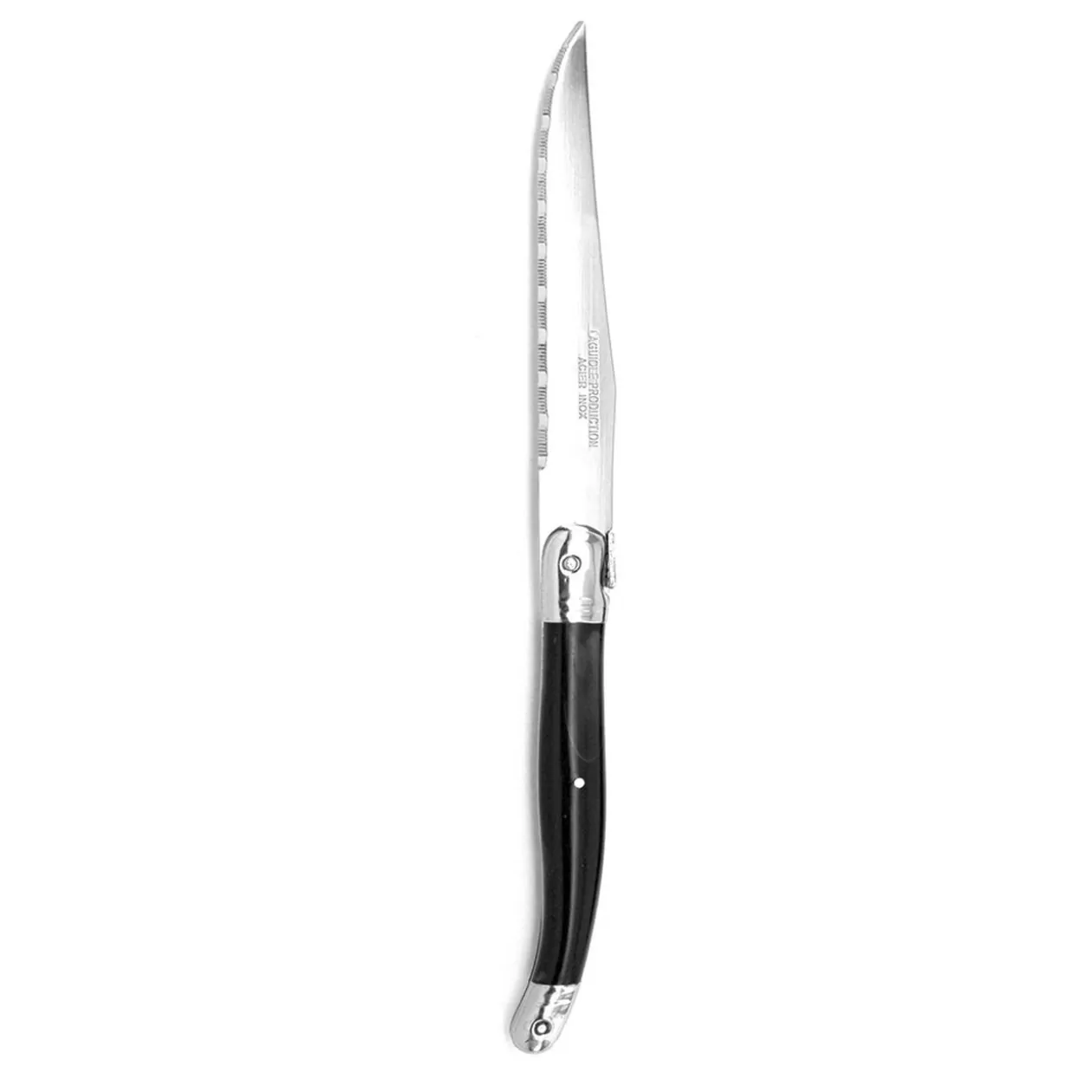 Couteau Laguiole inox manche ABS gris>Gifi Hot