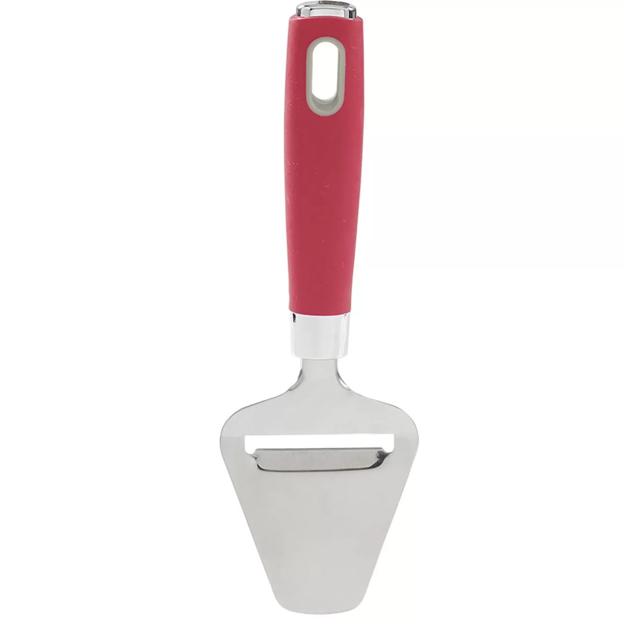 Gifi Couteau racloir à fromage inox manche rouge< Préparation Culinaire