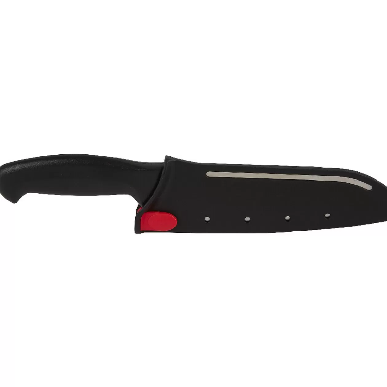 Gifi Couteau santoku avec étui aiguiseur L. 30 cm< Préparation Culinaire