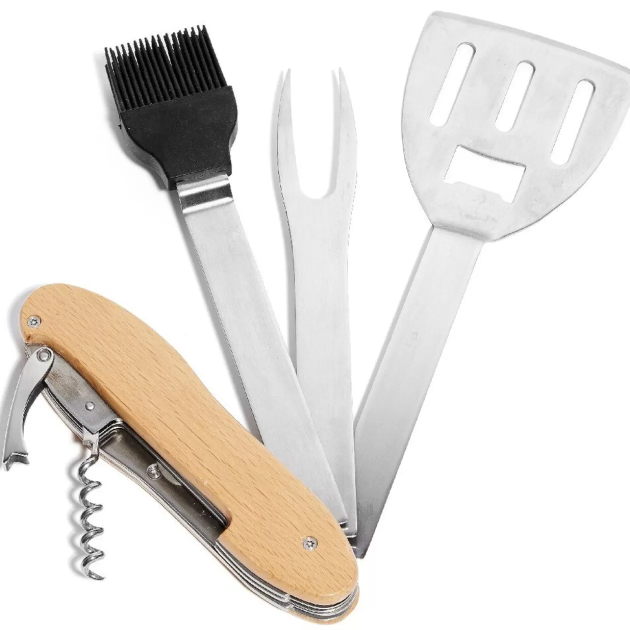 Gifi Couteau suisse 4 en 1 spécial barbecue< Préparation Culinaire