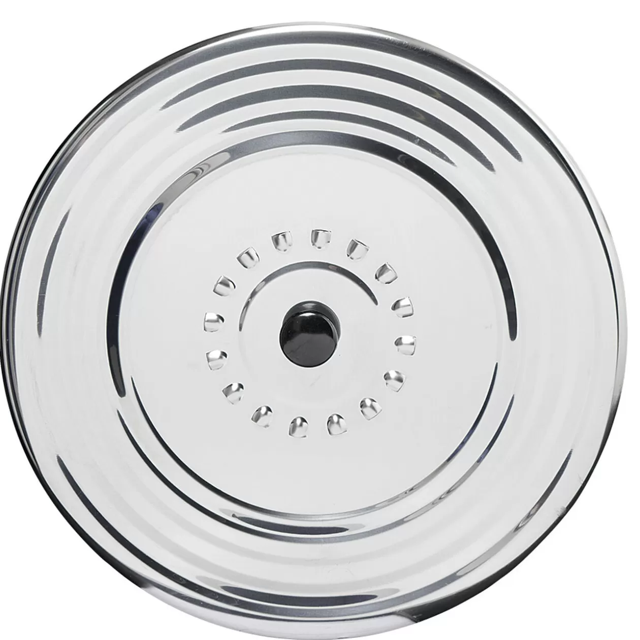 Gifi Couvercle anti éclaboussure inox< Cuisson