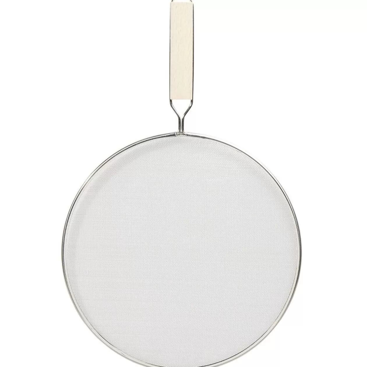 Gifi Couvercle anti éclaboussures écran inox et bambou Ø25cm< Cuisson