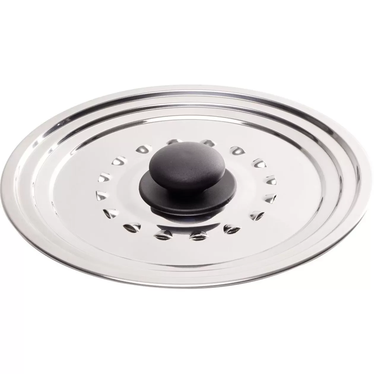 Gifi Couvercle anti éclaboussures en inox Ø21 cm< Cuisson