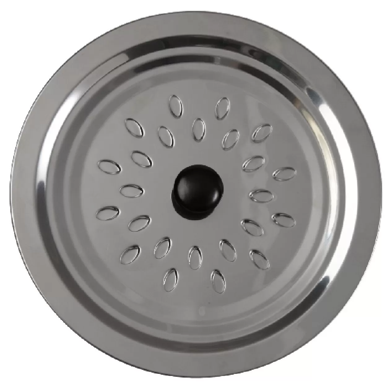 Gifi Couvercle anti éclaboussures en inox ø 23,5 cm< Cuisson