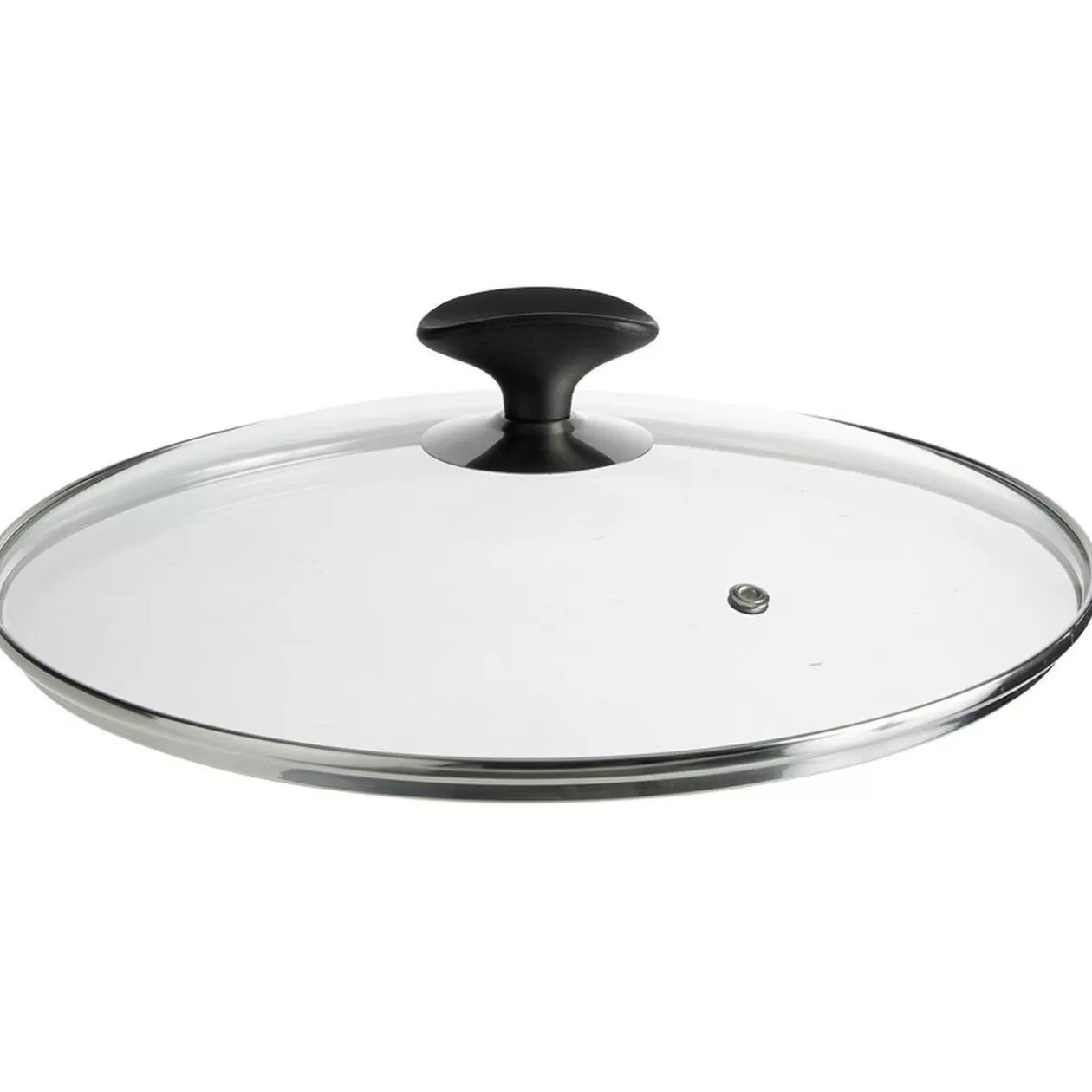 Gifi Couvercle anti éclaboussures en verre trempé Ø28 cm< Cuisson