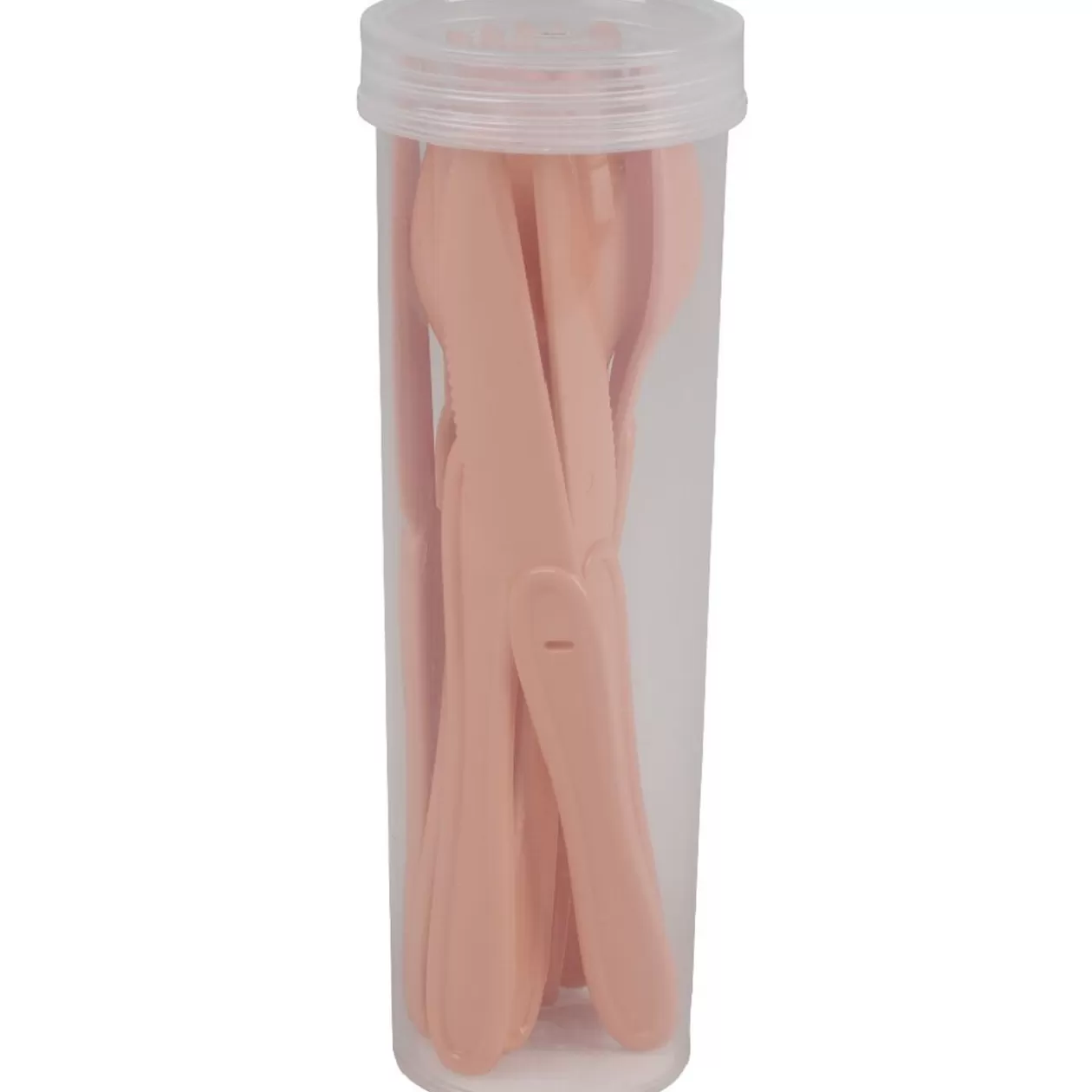 Couvert en plastique couleur unie x 12>Gifi Flash Sale