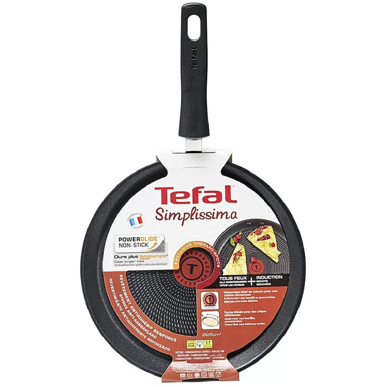 Gifi Crêpière Tefal revêtement antiadhésif renforcé< Cuisson