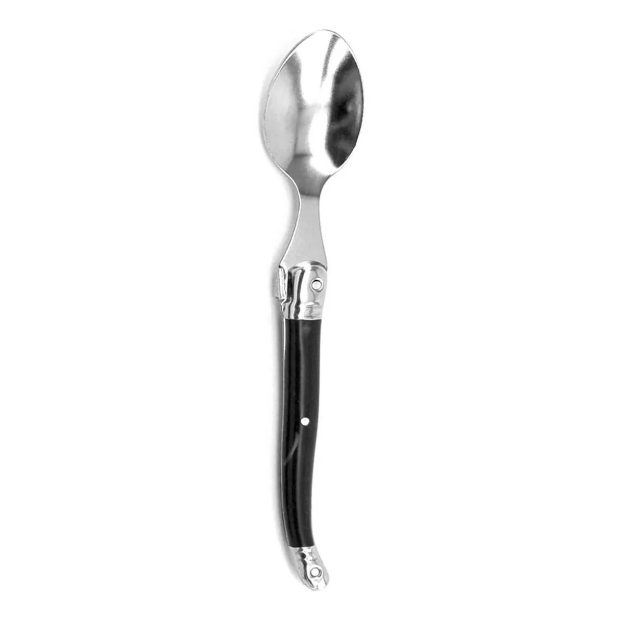 Cuillère à café Laguiole inox manche ABS gris>Gifi Flash Sale