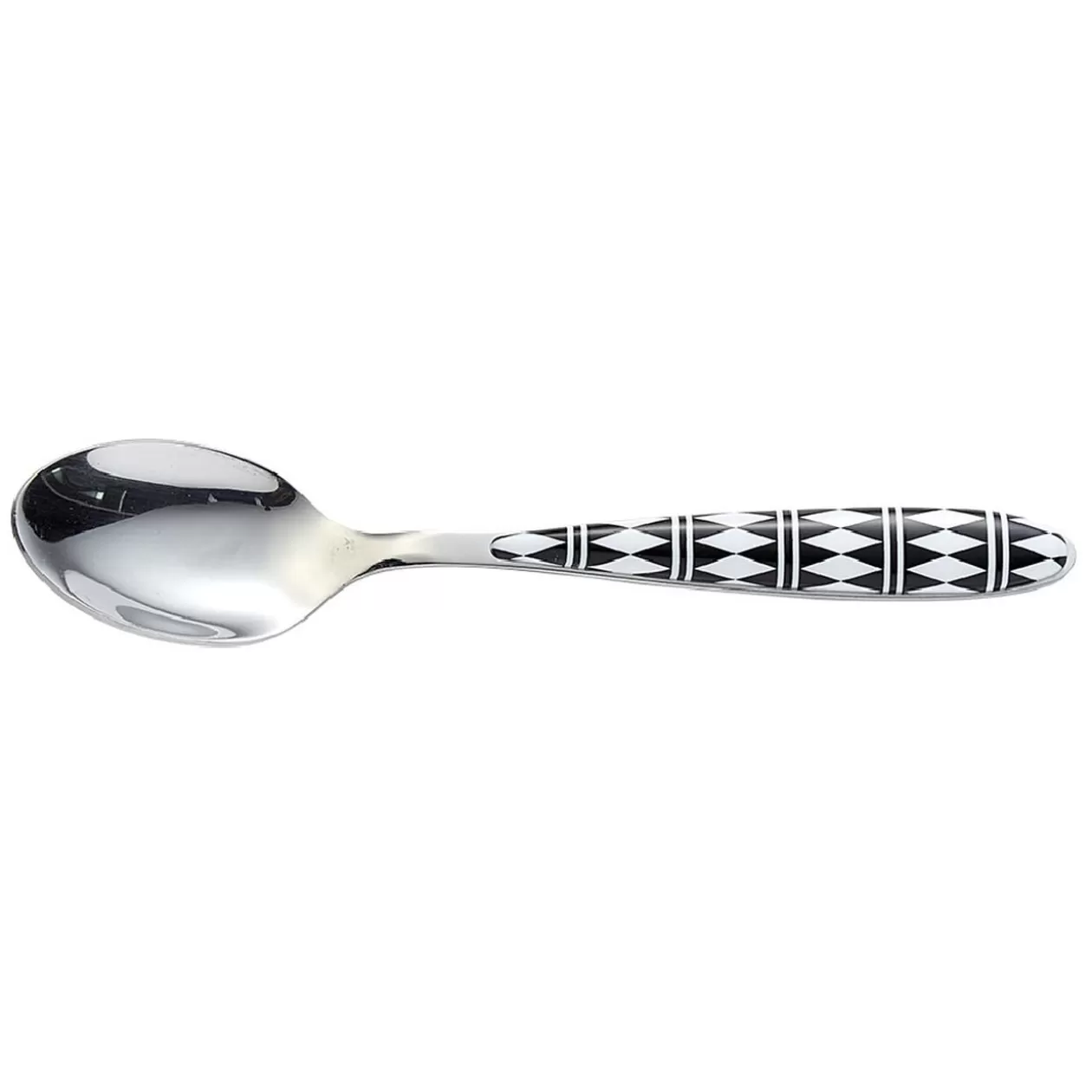 Cuillère à dessert Losange noir et blanc>Gifi Flash Sale
