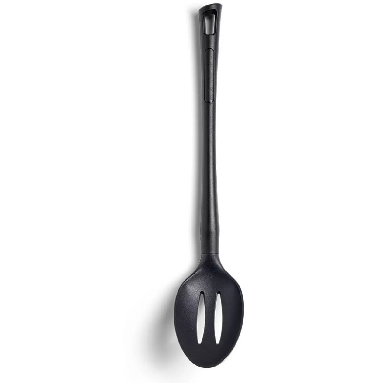 Gifi Cuillère à fente en plastique noir L.33,5cm< Préparation Culinaire