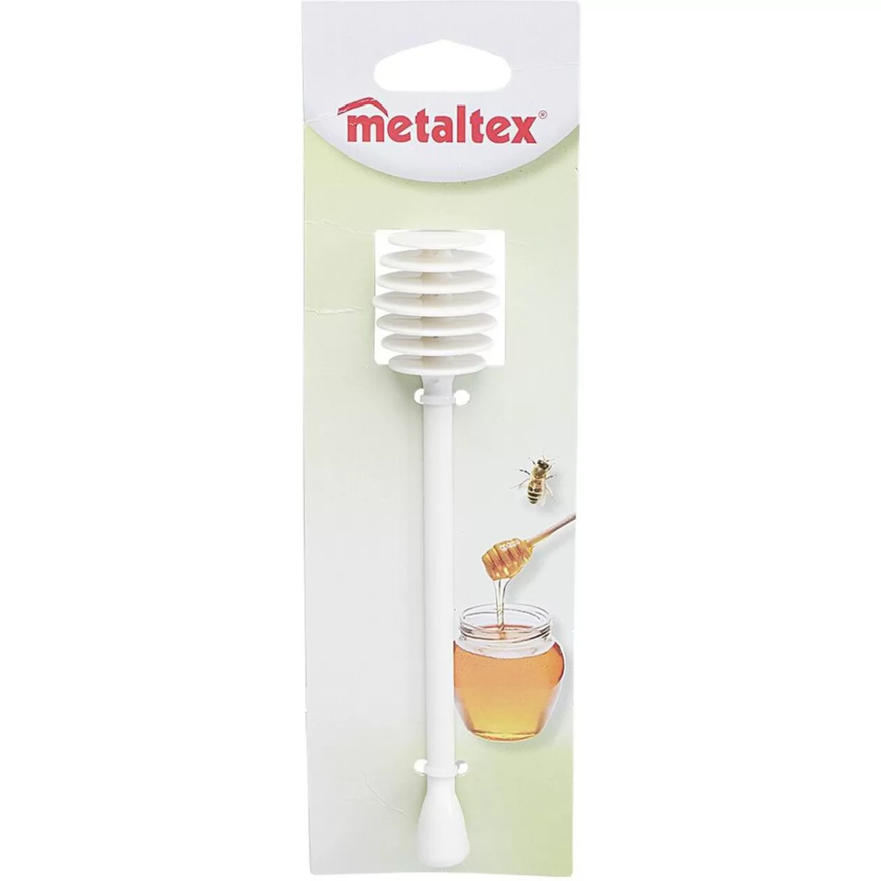 Gifi Cuillère à miel en plastique blanc< Préparation Culinaire