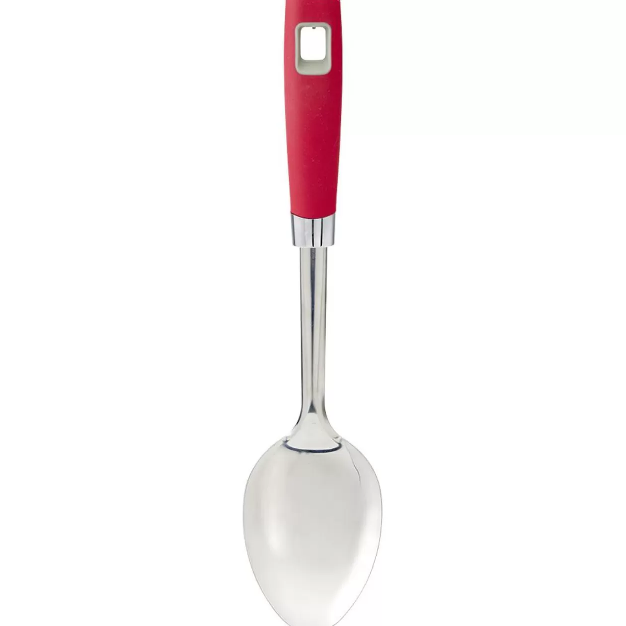 Gifi Cuillère à servir inox manche en polypropylène rouge< Préparation Culinaire
