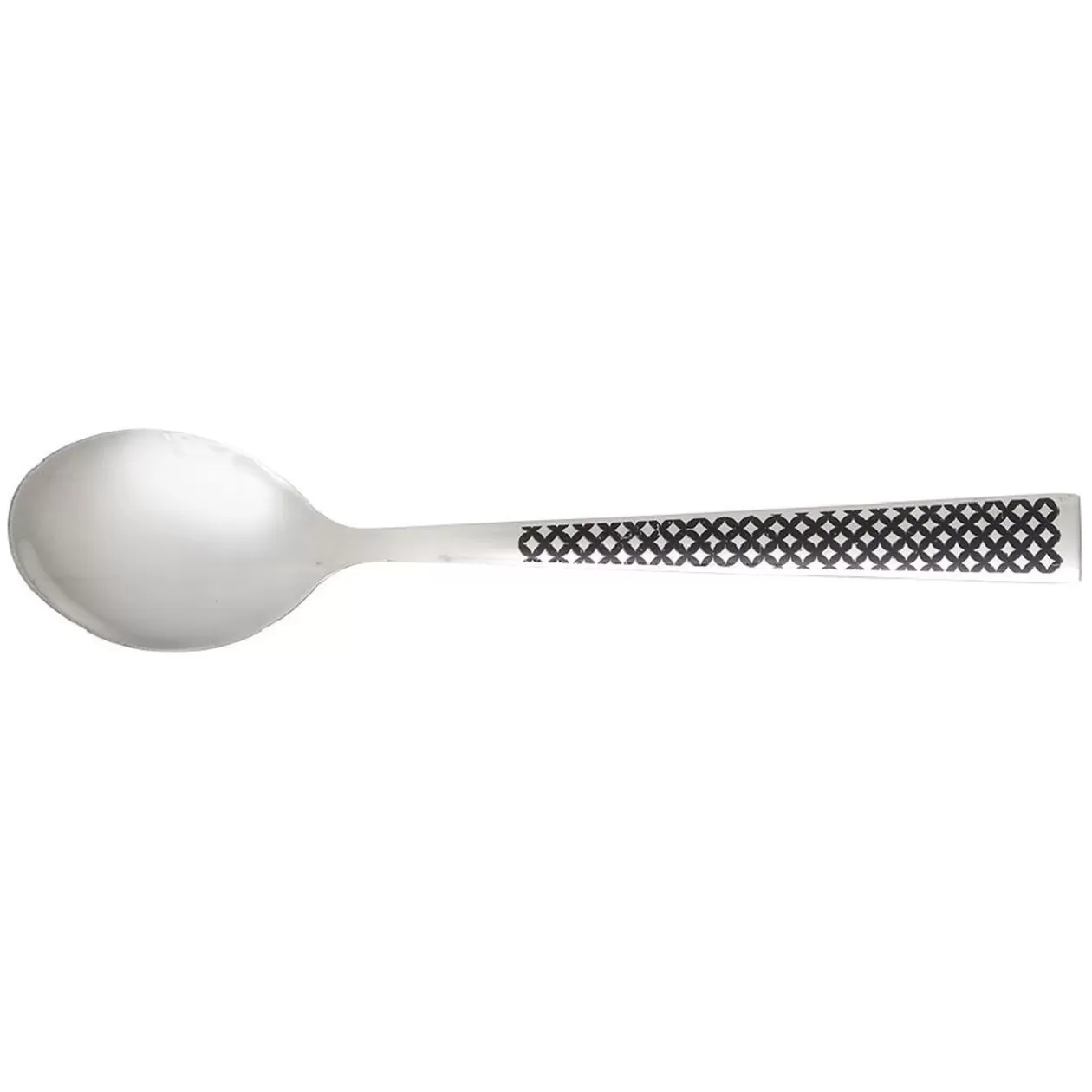 Cuillère à soupe inox Oslo déco étoile>Gifi New