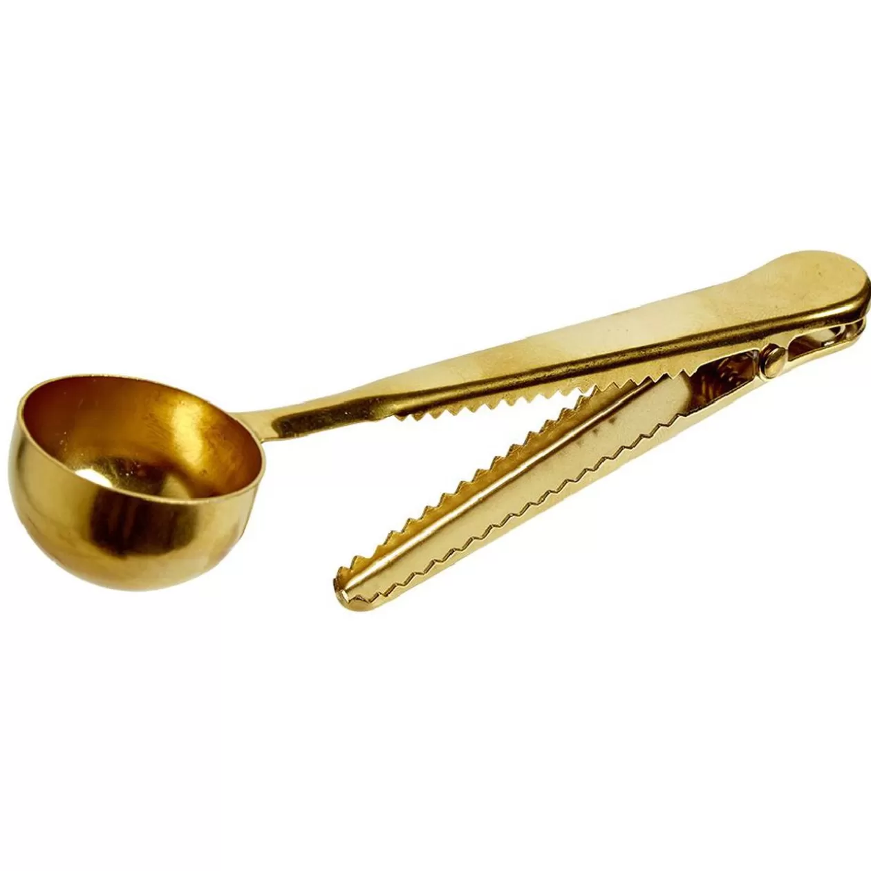 Gifi Cuillère pince sachet en inox doré< Préparation Culinaire