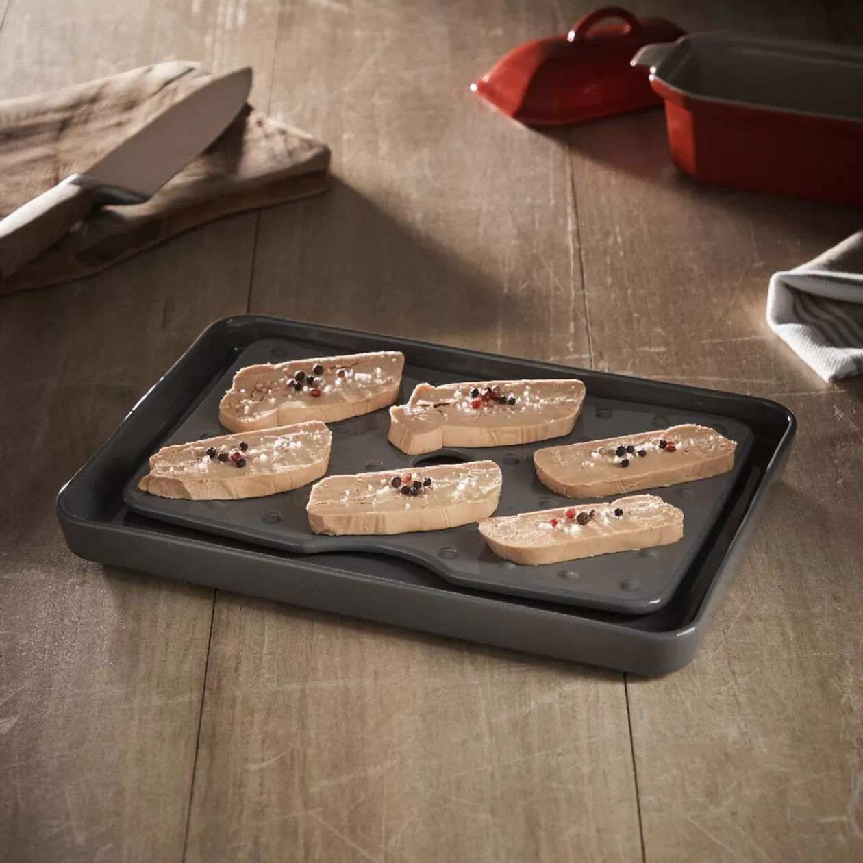 Gifi Cuiseur foie gras au four< Cuisson
