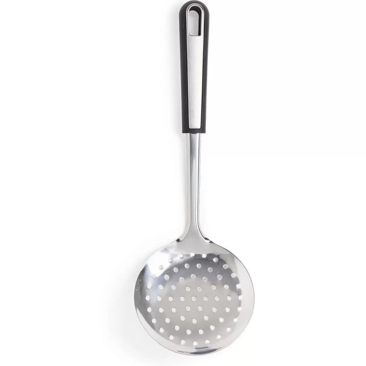 Gifi Écumoire en inox avec manche en plastique noir L.35cm< Préparation Culinaire