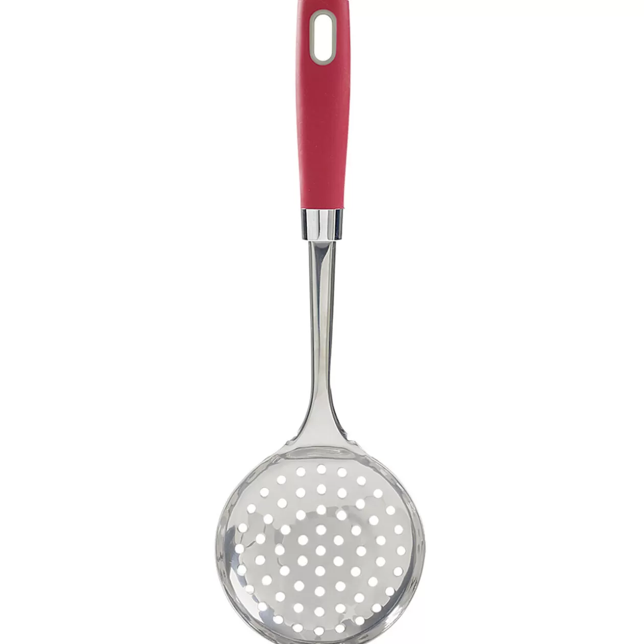 Gifi Écumoire en inox manche en polypropylène rouge< Préparation Culinaire