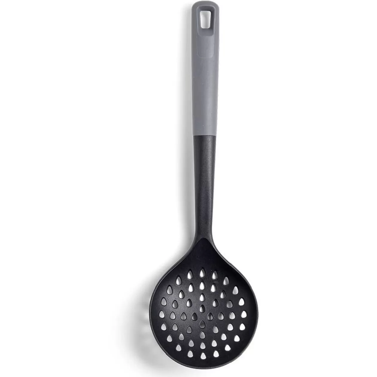 Gifi Écumoire en plastique noir et gris L.35,5cm< Préparation Culinaire