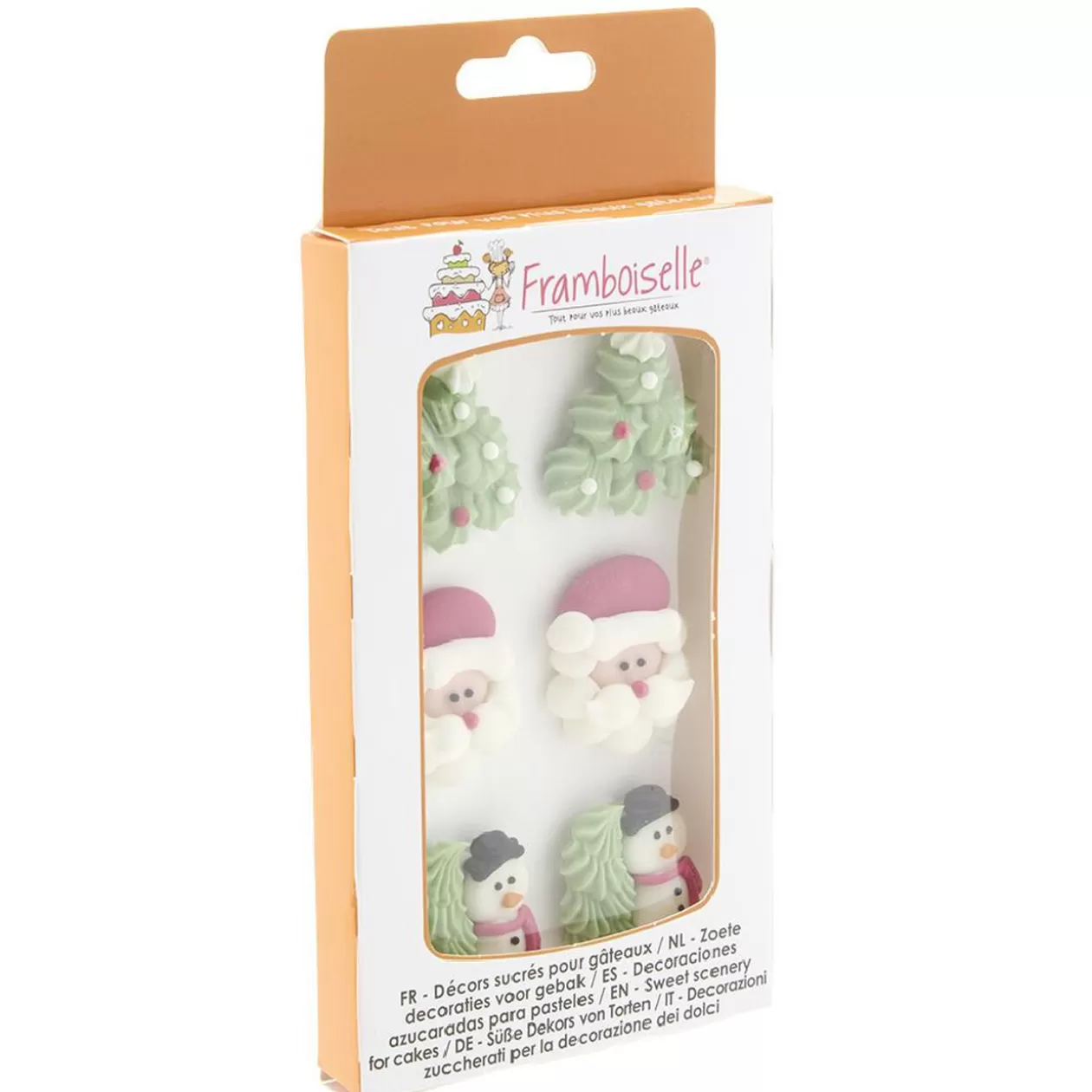 Gifi Décor sucré pour gâteau de Noël x6< Préparation Culinaire