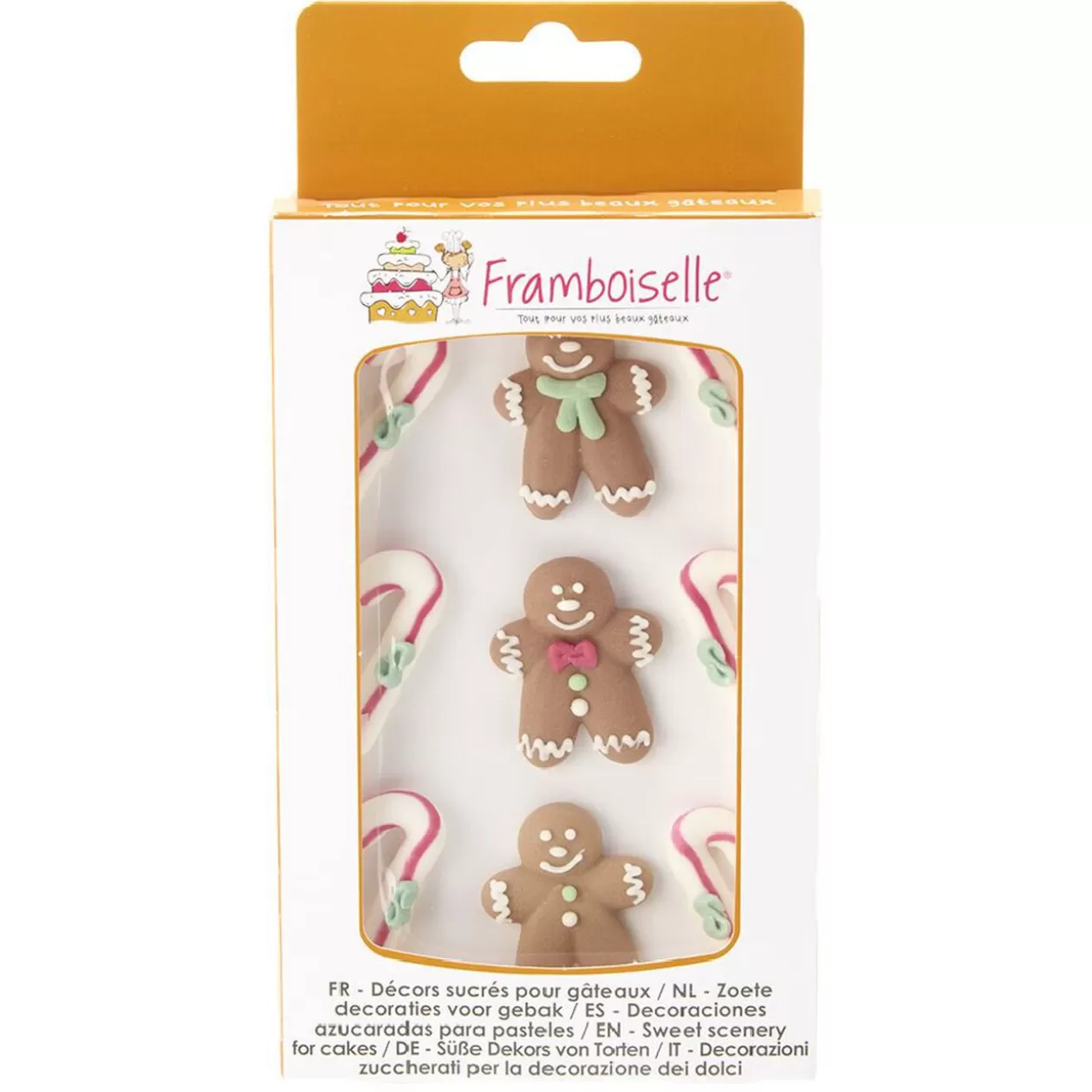 Gifi Décor sucré pour gâteau de Noël x9< Préparation Culinaire