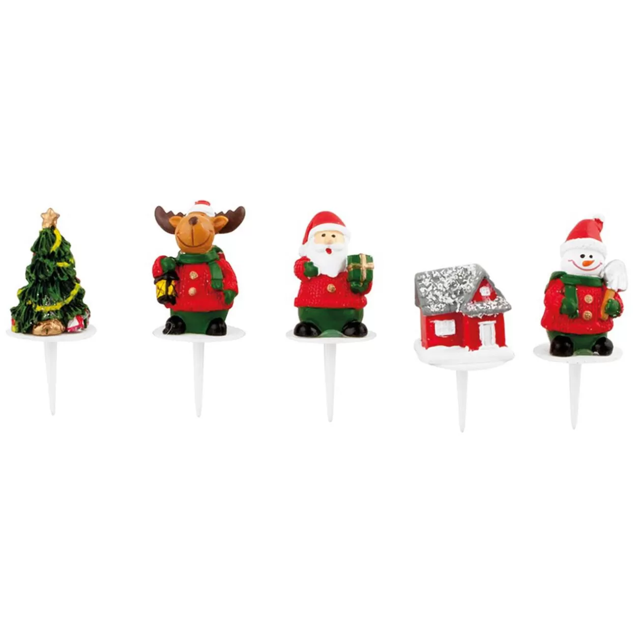 Gifi Décoration bûche de Noël x 5< Cuisson