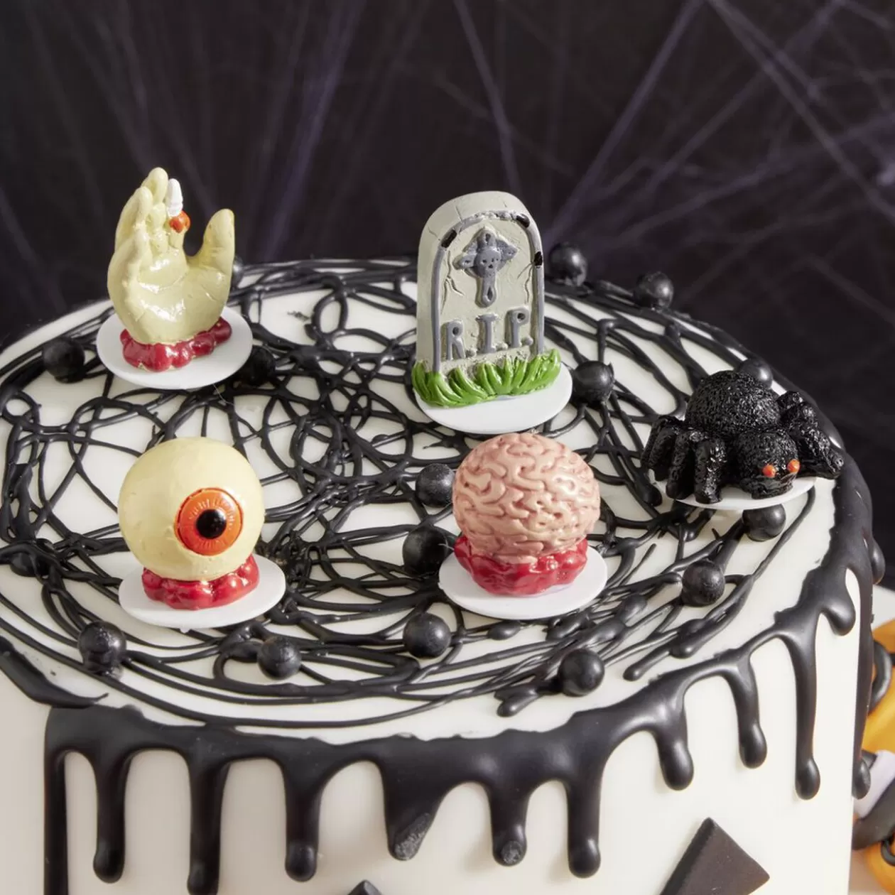 Gifi Décoration gâteau Halloween x5 en résine< Préparation Culinaire