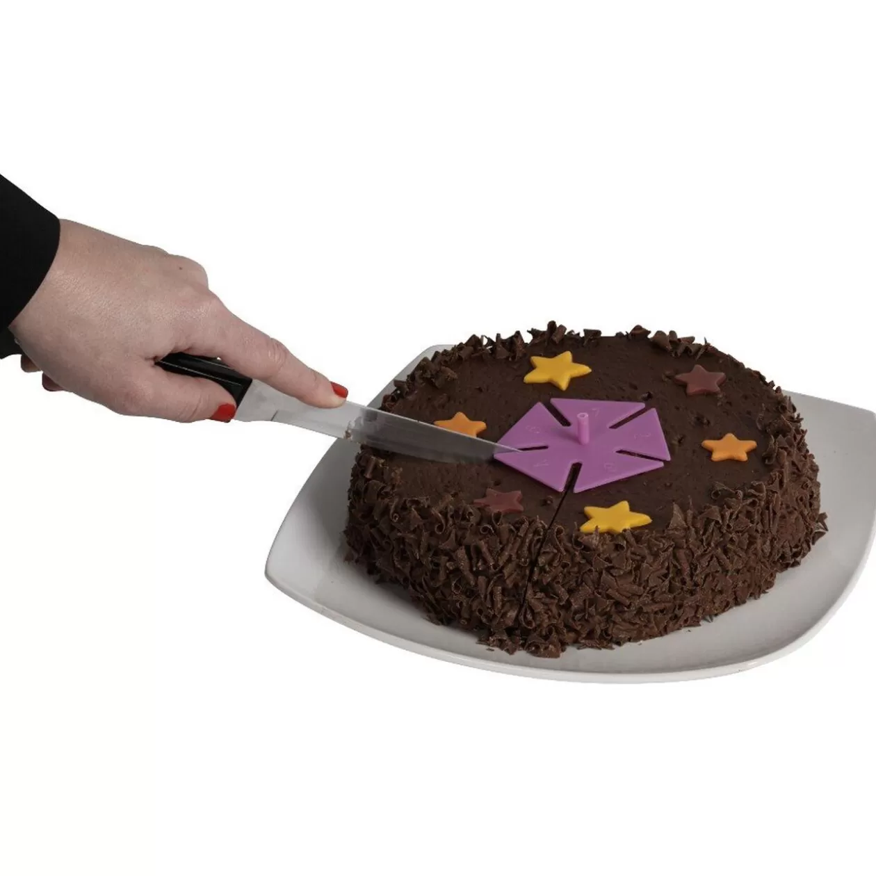 Gifi Découpe gâteau 5-8 parts x4< Préparation Culinaire
