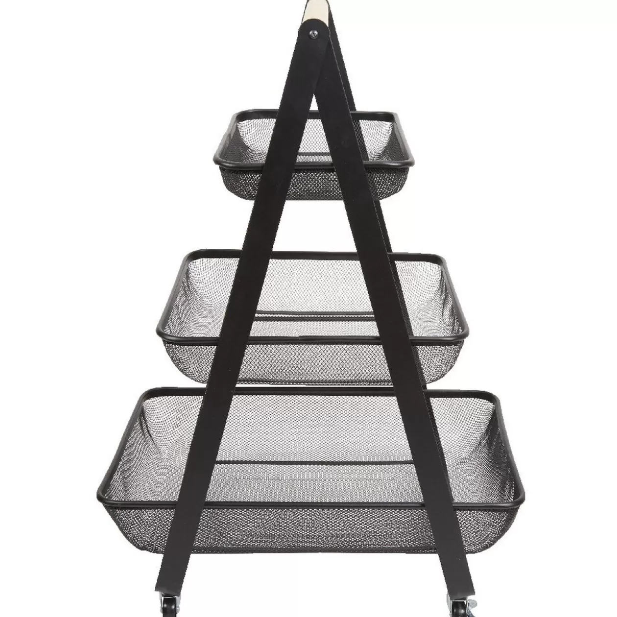 Gifi Desserte de cuisine 3 paniers métal noir< Rangement De Cuisine